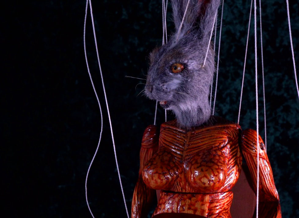 foto av kanin marionette